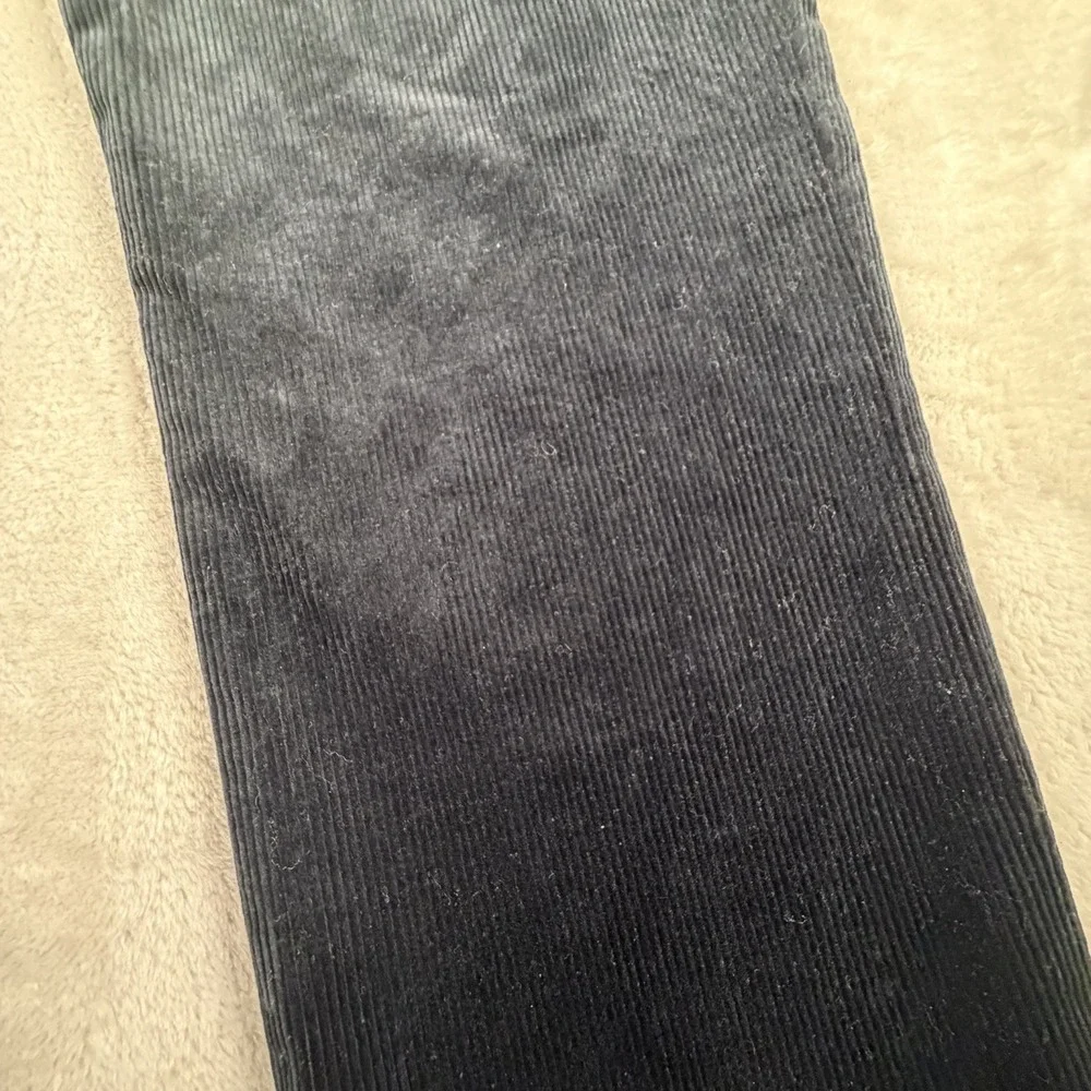 Polo Ralph Lauren Stretch Classic Fit Corduroy Pants Mens 36x30 Black Straight